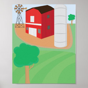 Bondgård Poster