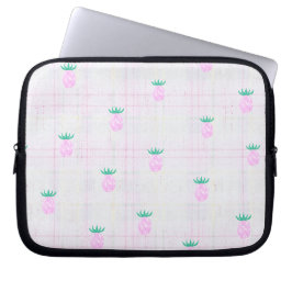 Bondgård Rosa Ananas Laptop Fodral