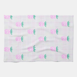Bondgård Rosa Pineapple Kökshandduk