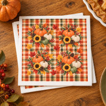 Bondgård Rustik Rutig Höstskörd Thanksgiving
