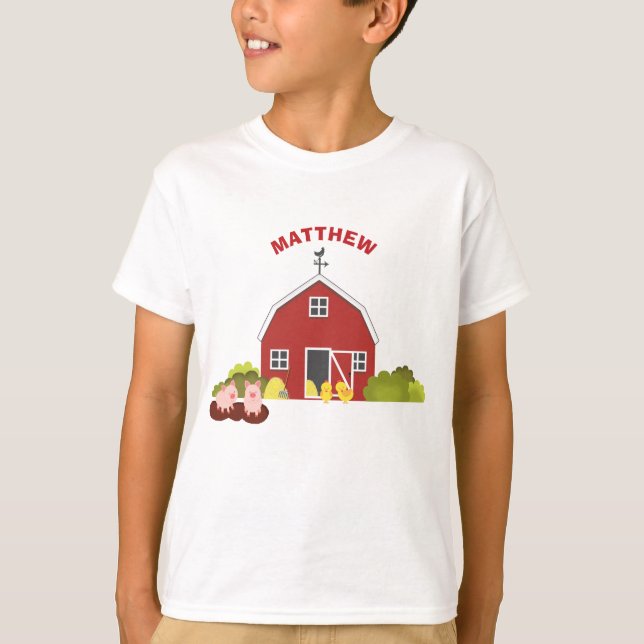 Bondgård T Shirt (Framsida)