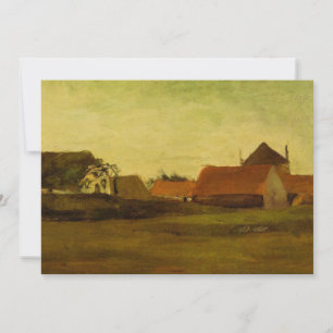 Bondgårdar i Loosduinen Haag av Vincent van Gogh