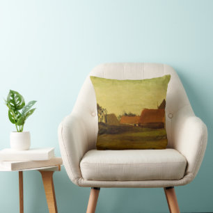 Bondgårdar i Loosduinen Haag av Vincent van Gogh Kudde