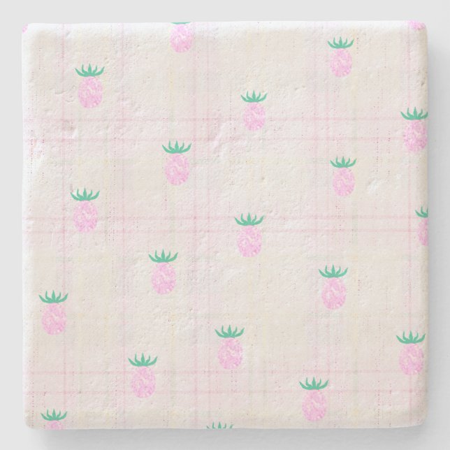 Bondgårdens Ananas Oas Stenunderlägg (Framsidan)