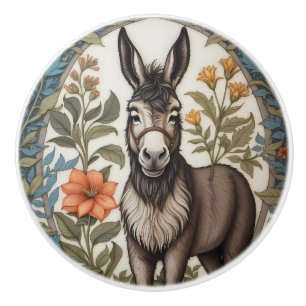 Bondgårdsåsnan William Morris-inspirerad Knopp