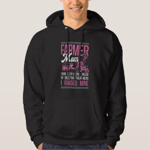 Bondgårdsbonde Mamma Mor Traktor Bonde Mamma Några Hoodie