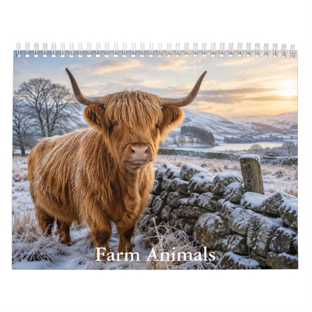 Bondgårdsdjur Kalender  (Omslag)