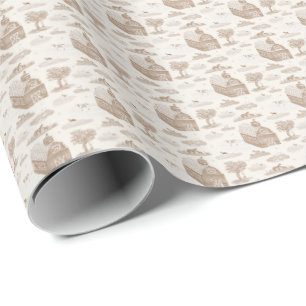 Bondgårdsdjur Toile (Khaki) Presentpapper