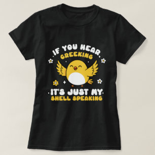 Bondgårdsdjurs skoj T-shirt fågelägare rolig