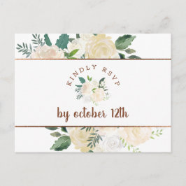 Bondgårdsfräscht Rustik Landsbygds Måltidsval RSVP Vykort