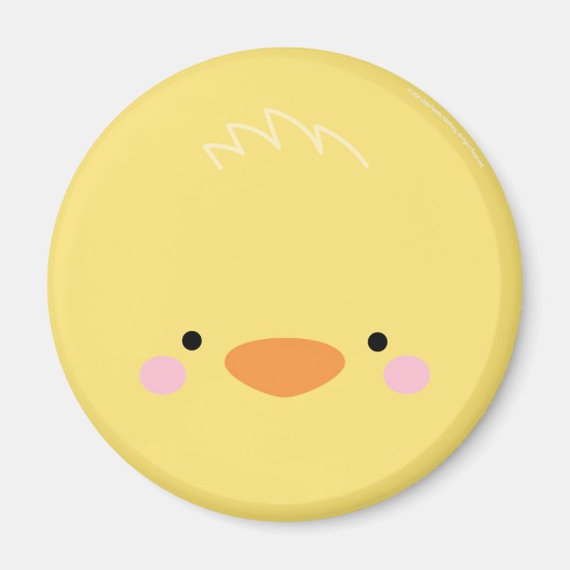 Bondgårdsvänner Nyfiken kycklingmagnet Magnet (Framsidan)