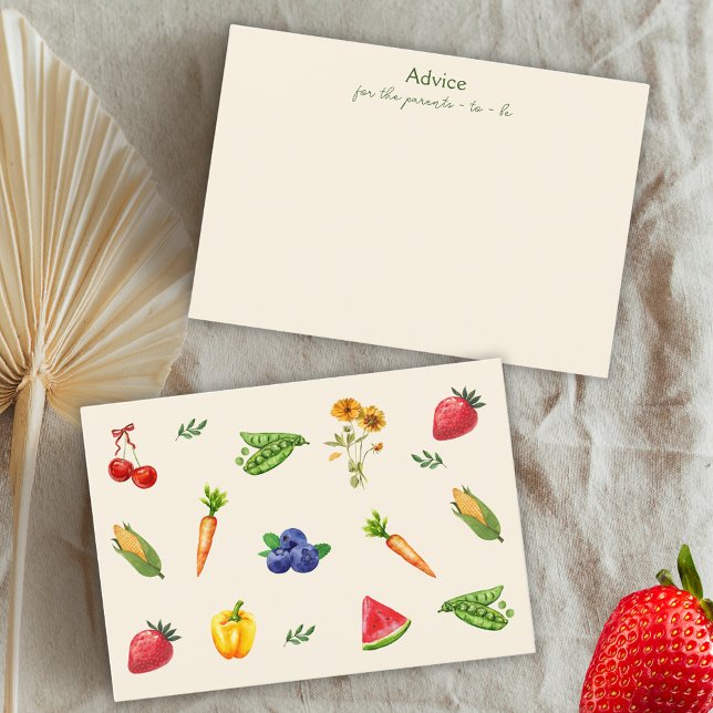 Bondgårnsmarknad Baby Shower Rådkort Tilläggskort (Skapare uppladdad)