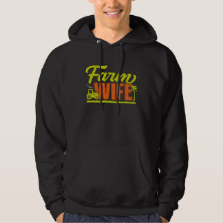 Bondhustru Bondgårdsliv Jordbruk Hoodie