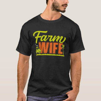 Bondhustru Bondgårdsliv Jordbruk T Shirt