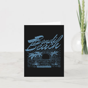 Bondi Beach Australia Distress Surfa Beach Kort