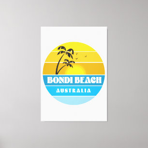 Bondi Beach Australien Canvastryck