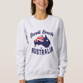 Bondi Beach, Australien, Crewnacksvjortan, T Shirt