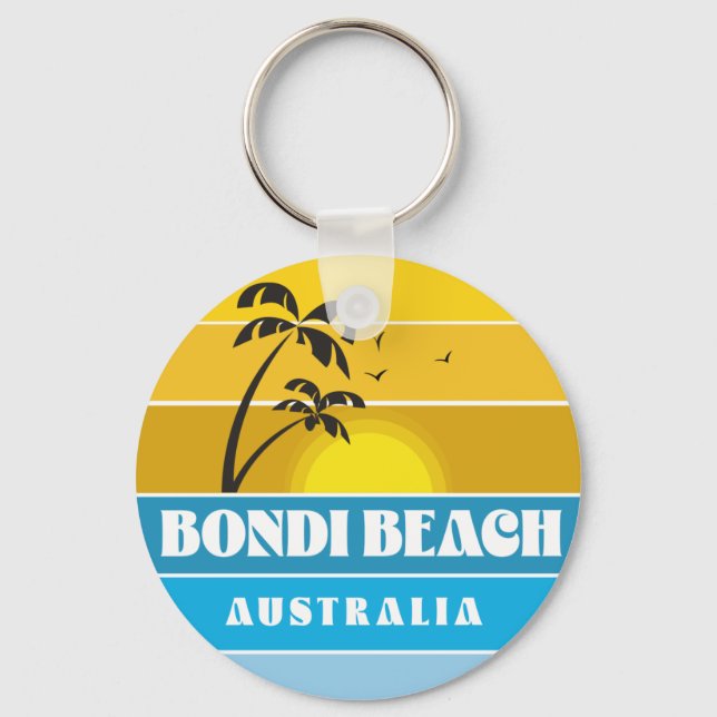 Bondi Beach Australien Nyckelring (Framsida)