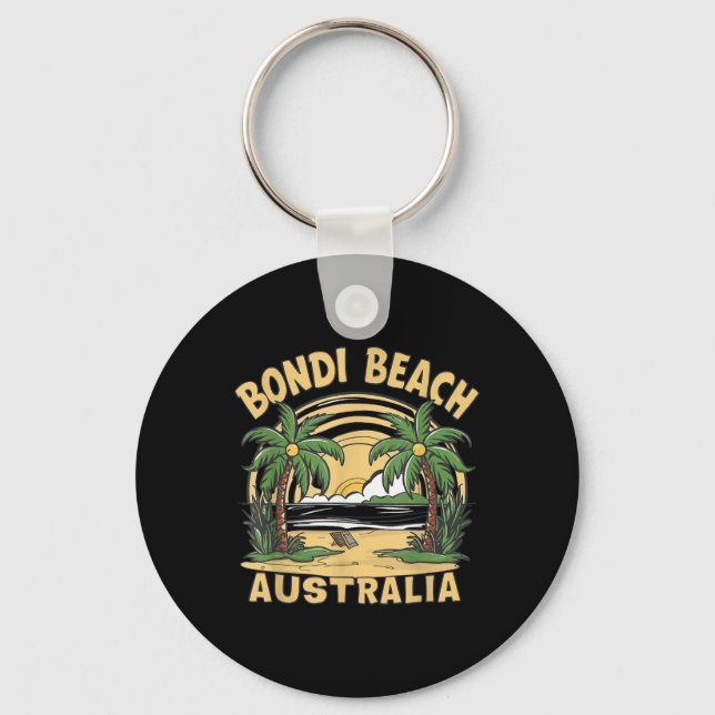 Bondi Beach Australien Nyckelring (Framsida)