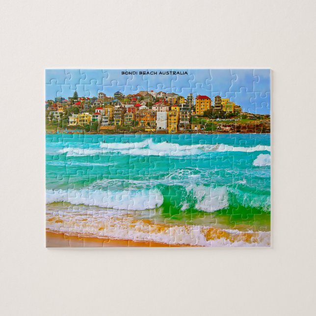 Bondi Beach Australien Pussel (Horisontell)