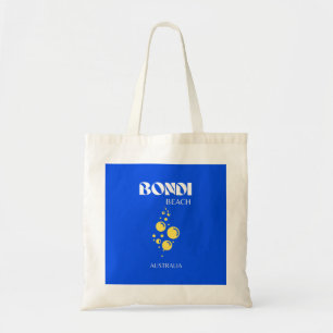 Bondi Beach, Bondi Beach Travel Art, Blue Tygkasse