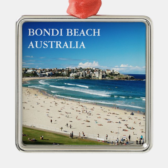 Bondi Beach Julgransprydnad Metall (Framsidan)