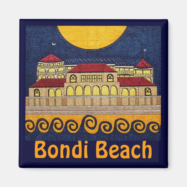Bondi Beach Magnet (Framsidan)
