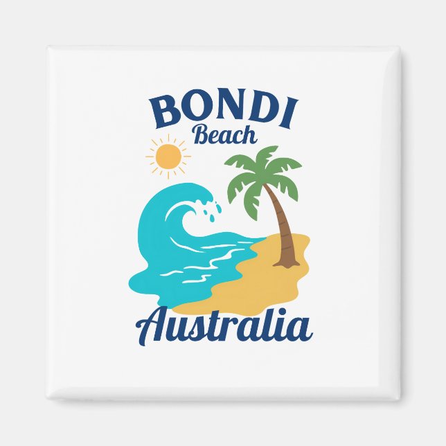 Bondi Beach Magnet (Framsidan)