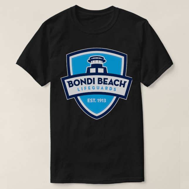 Bondi Beach Rädding 3 T Shirt (Design framsida)