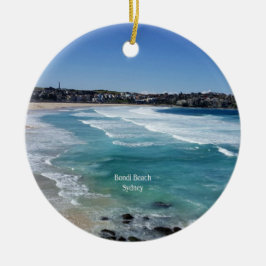 Bondi Beach, Sydney, Australien Julgransprydnad Keramik
