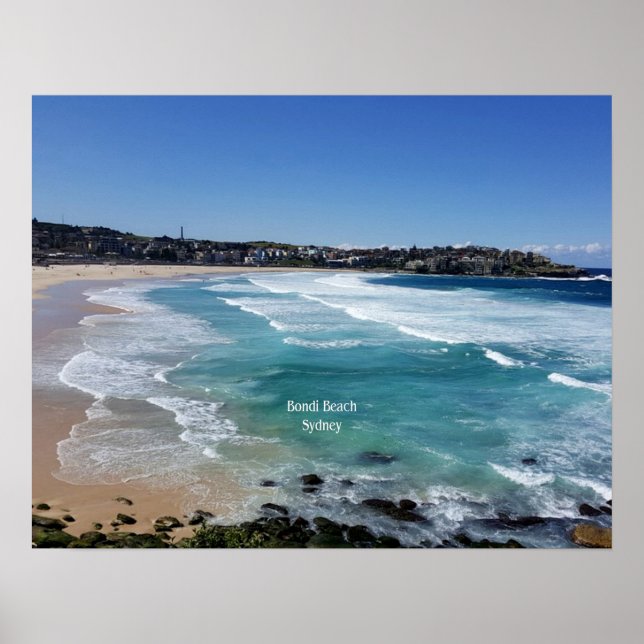 Bondi Beach, Sydney, Australien Poster (Framsidan)