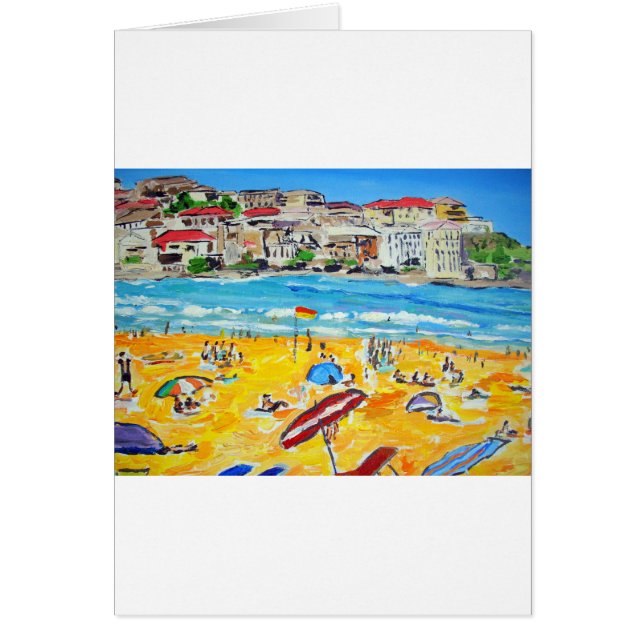 Bondi Bright Hälsningskort (Framsidan)