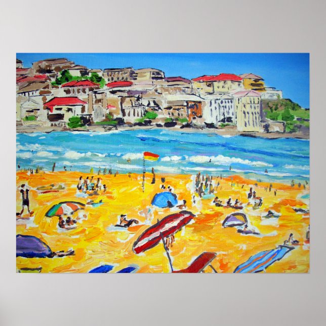Bondi Bright Poster (Framsidan)