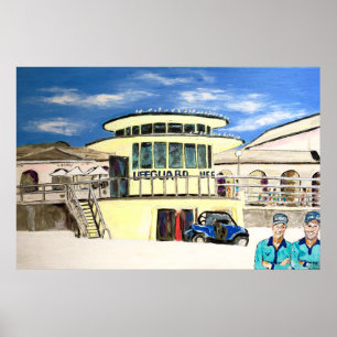 Bondi Lifeguard Torn Poster