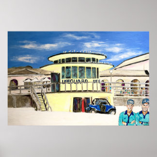 Bondi Lifeguard Torn Poster
