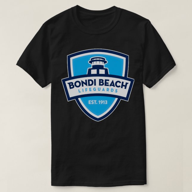 Bondi strand rädding 5 t shirt (Design framsida)