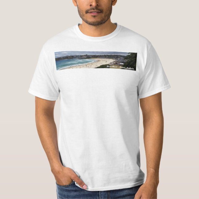 Bondi strand - Sydney, Australien T-shirt (Framsida)