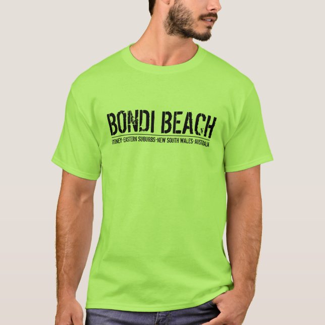Bondi strand tee shirt (Framsida)