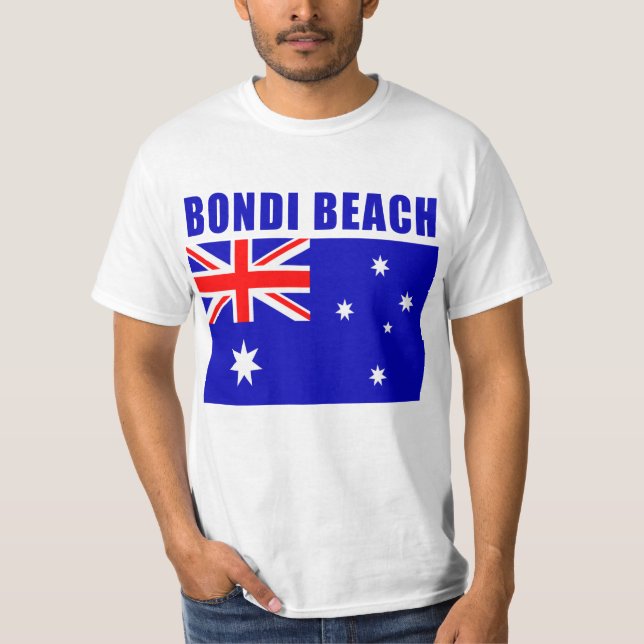 BONDI-STRANDTshirts, gåvor Tee Shirt (Framsida)