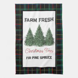 Bondjulgrans Hem för Högtiden Kökshandduk