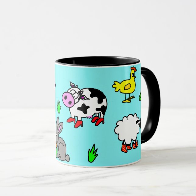 Bondjursmugg Mugg (Framsida höger)
