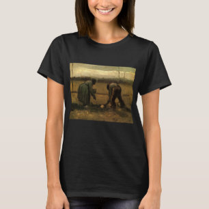Bondkvinna som planterar potatis av Vincent van Go T Shirt