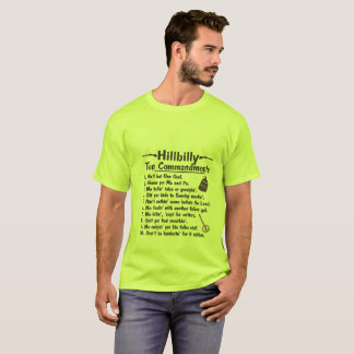 Bondlurk 10 commandments tee shirt