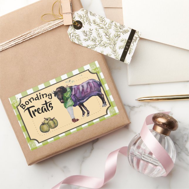 bondningsmattor rektangulärt klistermärke (Gifting)