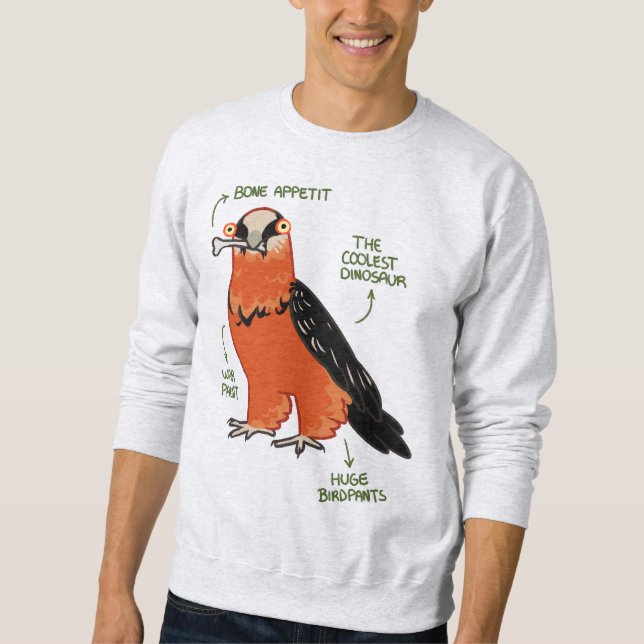 Bone Apettit Lång Ärmad Tröja (Framsida)