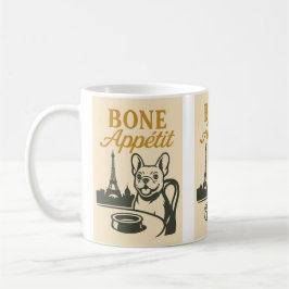 Bone Appétit Fransk Bulldog Coffee Mugg