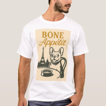 Bone Appétit Fransk Bulldog Shirt