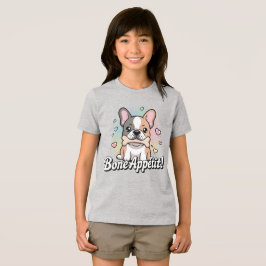 Bone Appétit - Söt fransk bulldogg med ben T Shirt