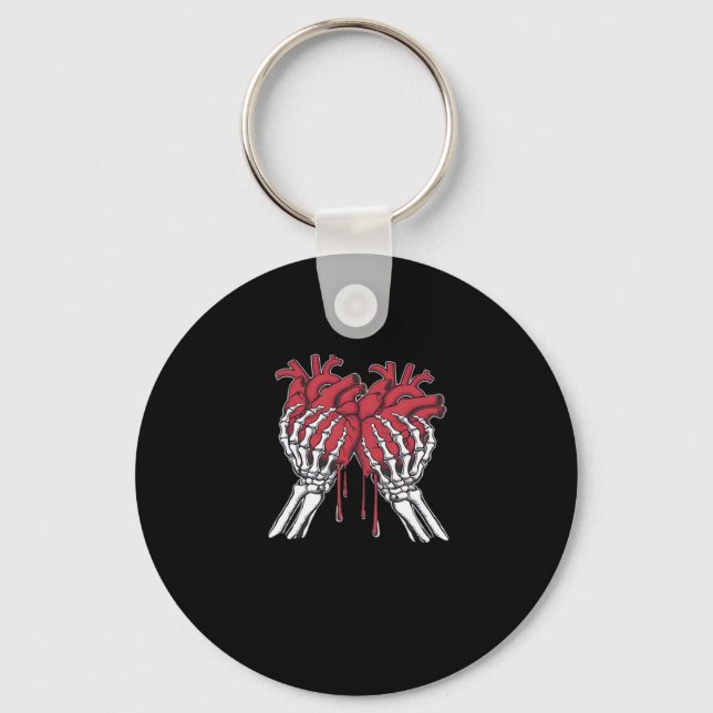Bone att bli din Valentine - Valentines day Funny  Nyckelring (Framsida)