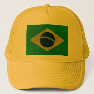Bone Bandeira do Brasil (Estilo Envelhecido) Keps